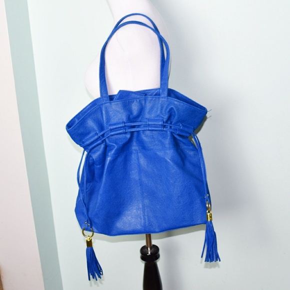 Mark. Handbags - Stunning Royal Blue Tassel Purse